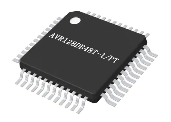 متحكم دقيق للأغراض العامة MCU AVR128DB48T-I / PT 128KB Flash 48-TQFP