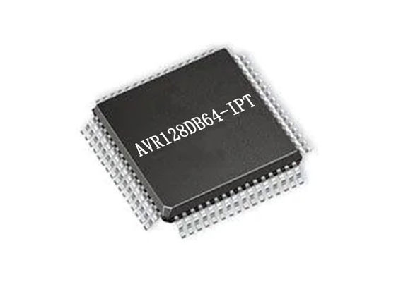 128 كيلو بايت FLASH AVR128DB64-I / PT متحكم دقيق مرن منخفض الطاقة IC 64-TQFP