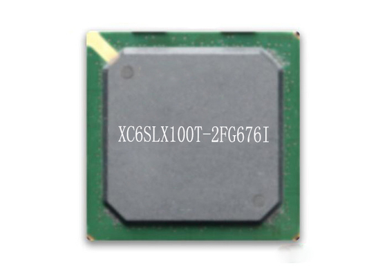 سبارتان 6 FPGA رقاقة XC6SLX100T-2FG676I 676BGA المضمنة المجال قابل للبرمجة بوابة التسلسل