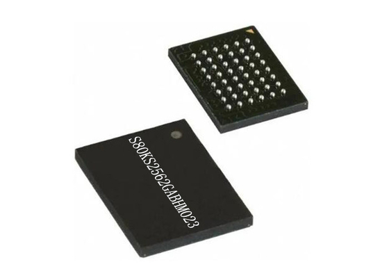 رقاقة دارة متكاملة S80KS2562GABHM023 رقاقة ذاكرة 24FBGA Pseudo SRAM Memory