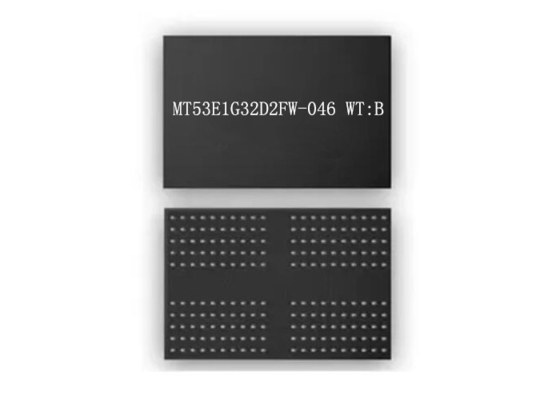 32 جيجابت ذاكرة IC MT53E1G32D2FW-046 WT: B رقاقة دارة متكاملة 200TFBGA IC Chip