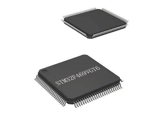 ARM Cortex-M4 1 ميجابايت متحكم دقيق IC STM32F469VGT6 سطح جبل