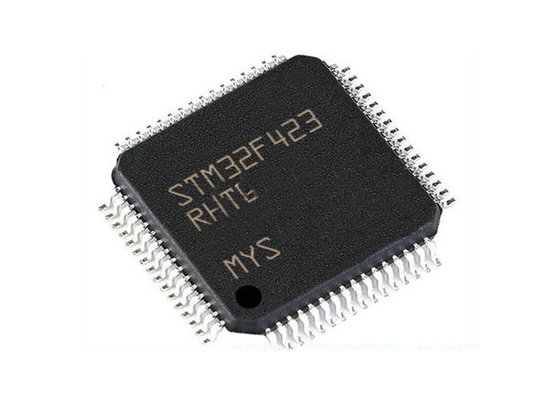 1.5 ميجا بايت FLASH 64-LQFP STM32F423RHT6 متحكم دقيق IC 32 بت سطح جبل