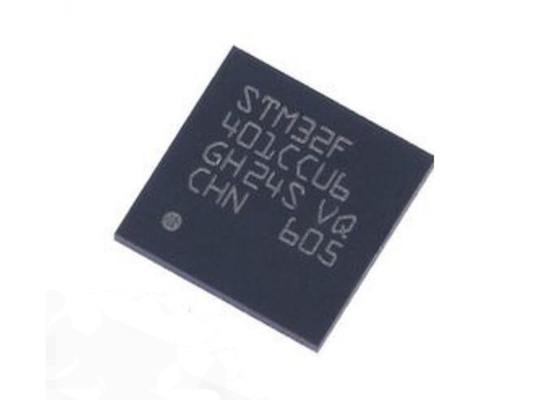أحادي النواة STM32F401CCU6 متحكم MCU 48UFQFN ARM Cortex-M4 MCU 84 ميجا هرتز