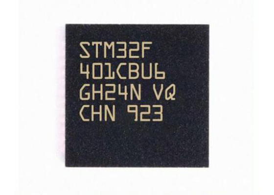 UFQFN48 STM32F401CBU6 متحكم MCU 84 ميجا هرتز 128 كيلو بايت FLASH متحكم IC