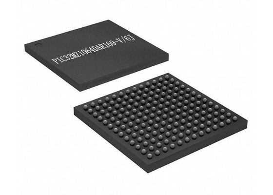 أحادي النواة PIC32MZ1064DAR169-V / 6J متحكم MCU 200 ميجا هرتز 32 بت متحكم IC