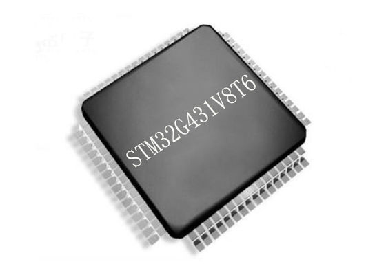 LQFP100 متحكم MCU STM32G431V8T6 32 بت متحكم رقاقة 170MHz IC رقاقة