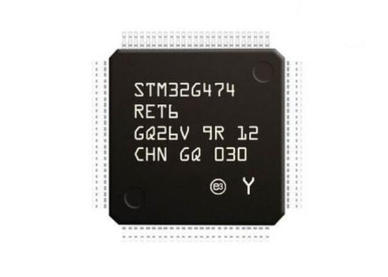 512 كيلو بايت فلاش STM32G474RET6 متحكم MCU LQFP64 32 بت متحكم رقاقة