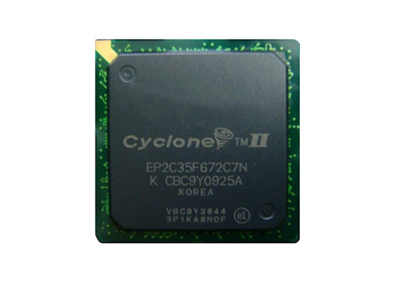 رقاقة الدائرة المتكاملة EP2C35F672C7 صفيف البوابة القابلة للبرمجة الميدانية 672-FBGA IC Chip
