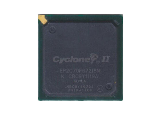 صفيف البوابة الميدانية القابلة للبرمجة EP2C70F672I8N 672-FBGA FPGA الدوائر المتكاملة
