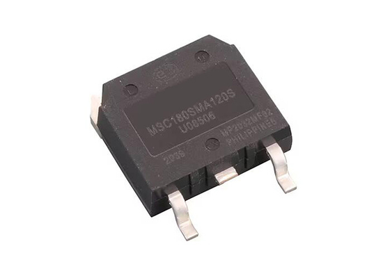 الترانزستورات ذات القناة N MSC180SMA120S SiC MOSFET TO-268-3 رقاقة الدائرة المتكاملة