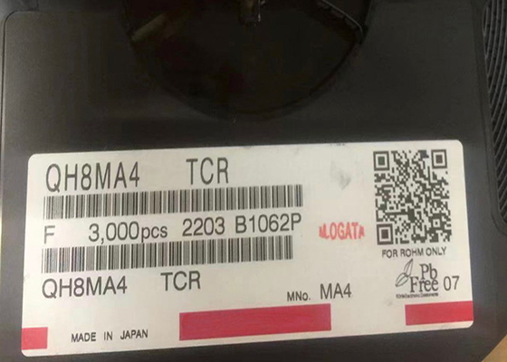 رقاقة الدائرة المتكاملة QH8MA4TCR Mosfet Array 30V 9A Transistors 8-SMD Surface Mount