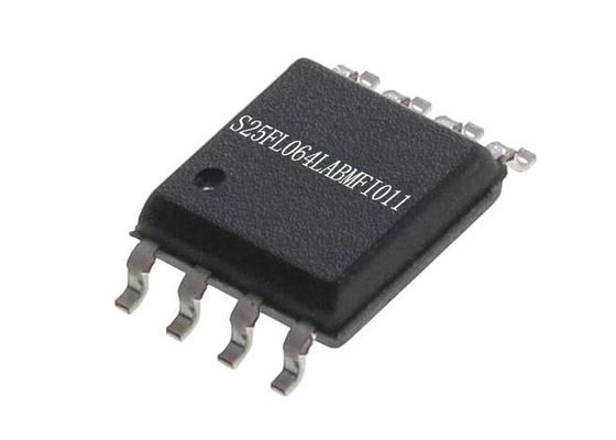 108 ميجا هرتز فلاش ولا ذاكرة IC S25FL064LABMFI011 8-SOIC رقاقة دائرة متكاملة 64 ميجا بت
