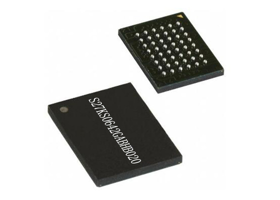 ذاكرة IC رقاقة S27KS0642GABHB020 24-FBGA ذاكرة سدو SRAM IC 200MHz