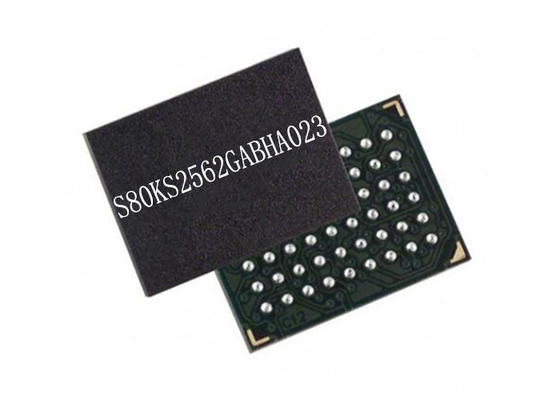 S80KS2562GABHA023 رقاقة دارة متكاملة 24-VBGA 256Mbit Pseudo SRAM Memory IC