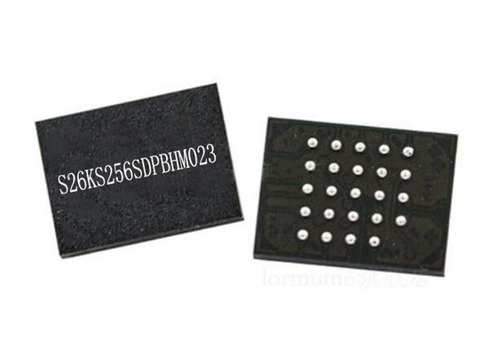 NOR فلاش ميموري IC S26KS256SDPBHM023 شريحة ذاكرة 256 ميجابت رقاقة دارة متكاملة