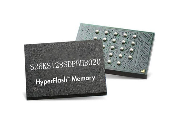 رقاقة دارة متكاملة S26KS128SDPBHB020 رقاقة ذاكرة 24-FBGA ولا ذاكرة فلاش IC