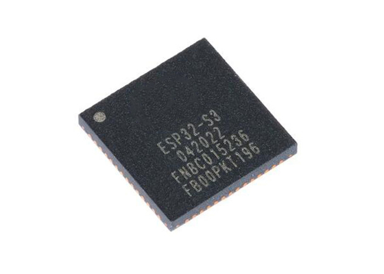 BT IC ESP32-S3R8V جهاز إرسال واستقبال RF منخفض الطاقة 56-QFN 2.4 جيجا هرتز WiFi BT v5.0 LE SoC