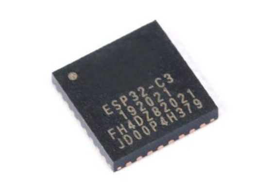 أحادي النواة BT IC ESP32-C3FH4 طاقة منخفضة جدًا SOC 32-VFQFN 2.4 جيجا هرتز