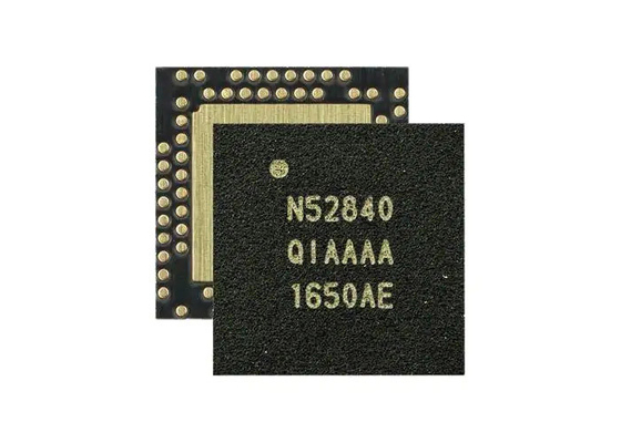 73-VFQFN Surface Mount RF System على رقاقة NRF52840-QIAA-F-R جهاز الإرسال والاستقبال IC