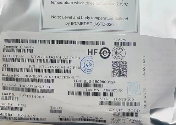 88W8997-A0-CBQ2E005-T BT 5.1 SoC IC لتطبيقات البث الإذاعي / الفيديو والتلفزيون الرقمي