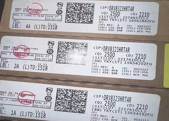 شريحة الدوائر المتكاملة DRV8323HRTAR ثلاثي المراحل مدرب البوابة الذكية 40-WQFN