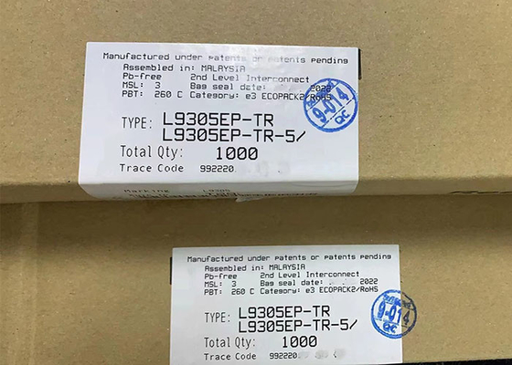 محركات البوابة L9305EP محرك صمام 4 قنوات للسيارات HSSOP36 رقاقة الدائرة المتكاملة