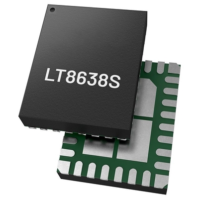 شريحة الدوائر المتكاملة LT8638SJV 0.6V 12A بوك التبديل المنظم 28-TFQFN