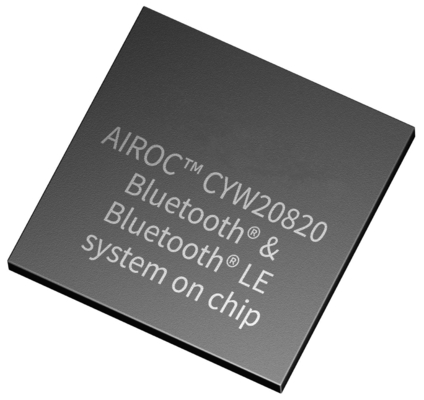 وحدة التحكم الدقيقة CYW20820A1KFBGT 3Mbps 2.4 GHz ARM Cortex M4 وحدة التحكم الدقيقة
