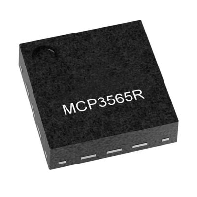 شريحة الدوائر المتكاملة MCP3465RT-E/SFX ضوضاء منخفضة 16Bit Delta Sigma ADC UQFN12