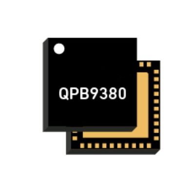 WIFI 6 الشريحة QPB9380 2.3 GHz 20 واط محول قناة مزدوجة LNA