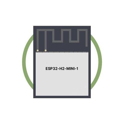 وحدة الاتصالات اللاسلكية ESP32-H2-MINI-1-N2 وحدة وحدة MCU الواحدة ذات النواة الواحدة 32 بت WiFi BLE