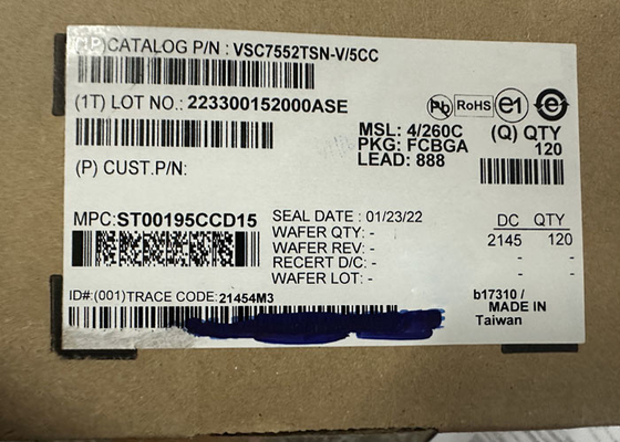 مكبرات الاتصالات الالكترونية VSC7552TSN-V/5CC مكبرات الاتصالات الالكترونية للكترونية 888-FCBGA