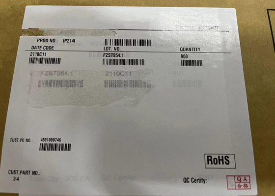 Ethernet IC IP214I Ethernet 10/100M جهاز تحكم MAC QFP جهاز تحكم خادم الويب
