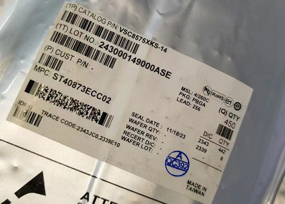 IC Ethernet VSC8575XKS-14 2-Wire Transceivers Ethernet المتسلسل BGA-256 IC الاتصالات