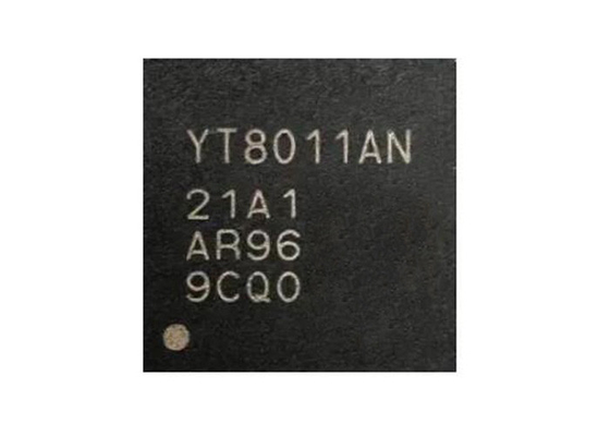 إيثيرنث IC YT8011AN منفذ واحد للسيارات جيجابيت إيثيرنث PHY Transceiver QFN-48
