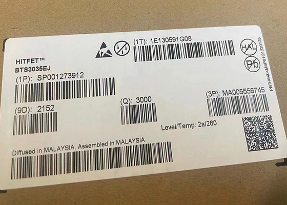 شريحة الدوائر المتكاملة BTS3035EJ N-Channel 5A Smart Low-Side Power Switch IC