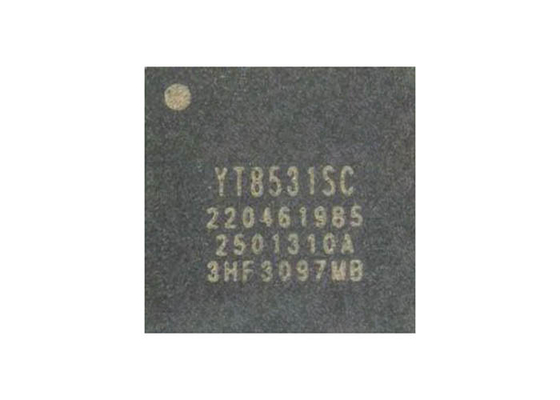 إيثيرنث IC YT8531SC-CA متكاملة للغاية جيجابيت إيثيرنث PHY Transceiver QFN-48