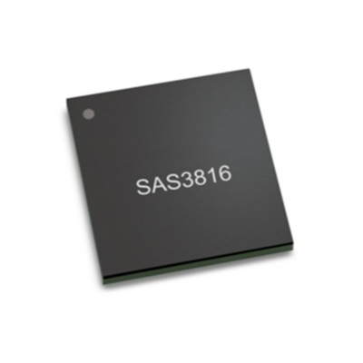 شريحة الدوائر المتكاملة SAS3816A0-2 جهاز تحكم الدخول والخروج عالي الأداء 24G 16-Port