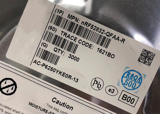 نظام RF متعدد البروتوكولات على رقاقة NRF52832-QFAA-R NRF52832 BT Smart 2.4 جيجا هرتز SoC
