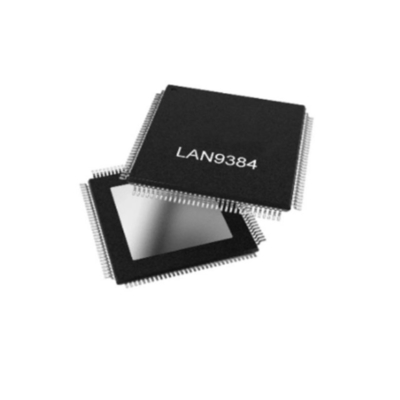 إلكترونية Ethernet IC LAN9384T-V/6XXVAO 100BASE-T1 Gigabit Ethernet Switch IC