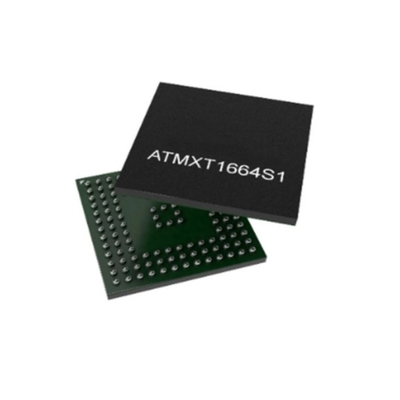 رقاقة الدوائر المتكاملة ATMXT1664S1-CUR024 أجهزة تحكم شاشة لمس منخفضة الطاقة VFBGA-128