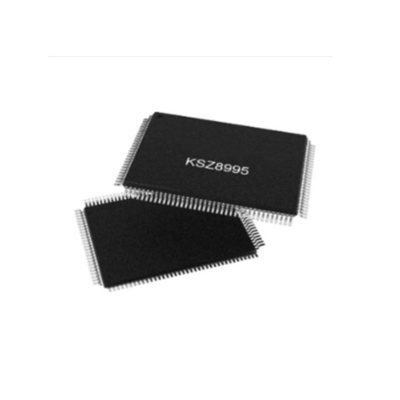 وحدة تحكم Ethernet IC KSZ8995XA متكاملة 5 منافذ 10/100Mbps QoS Ethernet Switch PQFP-128
