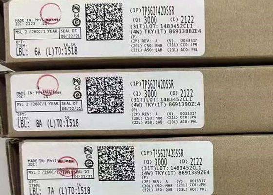 شريحة الدوائر المتكاملة TPS62742DSSR Step Down Converter لتطبيقات الطاقة المنخفضة