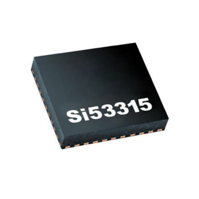 SI53315-B-GM رقاقة الدوائر المتكاملة ذات نهاية واحدة أي شكل بوفر الساعة QFN-44