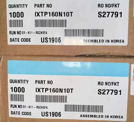 IXTP160N10T حلقة متكاملة شريحة N-قناة وضع تعزيز 100V 160A الطاقة MOSFET الترانزستورات