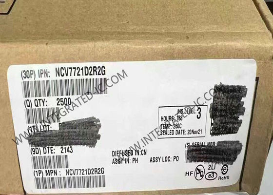 رقاقة الدوائر المتكاملة NCV7721D2R2G 2 خروجاً نصف مدفعات بوابة الجسر SOIC14