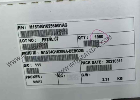 M15T4G16256A  DEBG2G ذاكرة IC رقاقة 933MHz DDR3 SDRAM رقاقة ذاكرة BGA-96