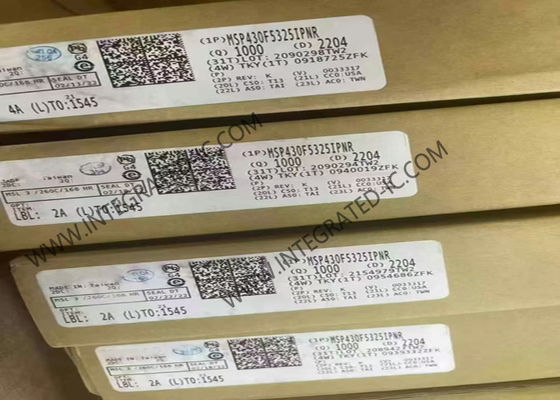 MSP430F5325IPNR وحدة التحكم الدقيقة MCU 25MHz وحدة التحكم الدقيقة للإشارة المختلطة