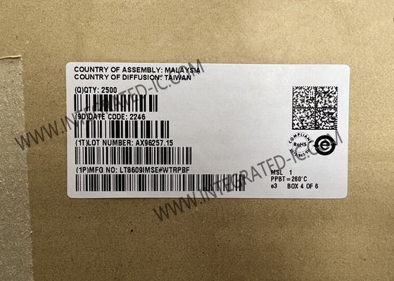LT8609IMSE#WTRPBF رقاقة الدوائر المتكاملة DC DC المنظمات التبديلية 10-TFSOP